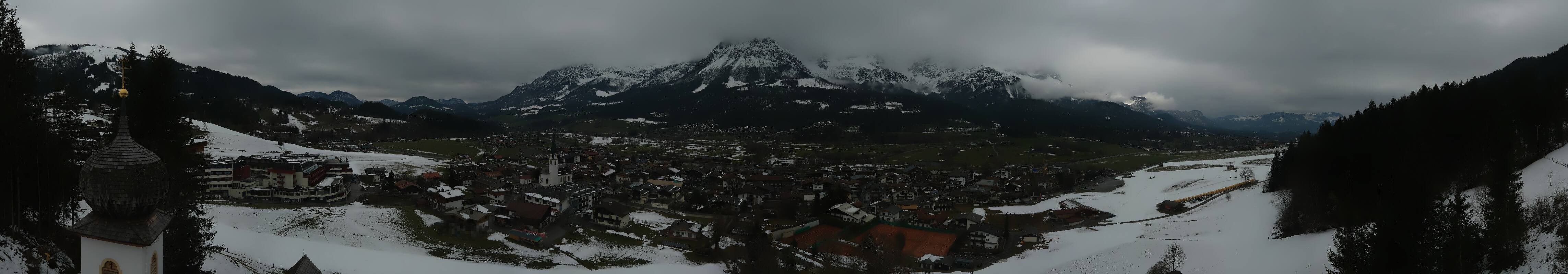 Archiv Foto Webcam Ellmau, Wilder Kaiser