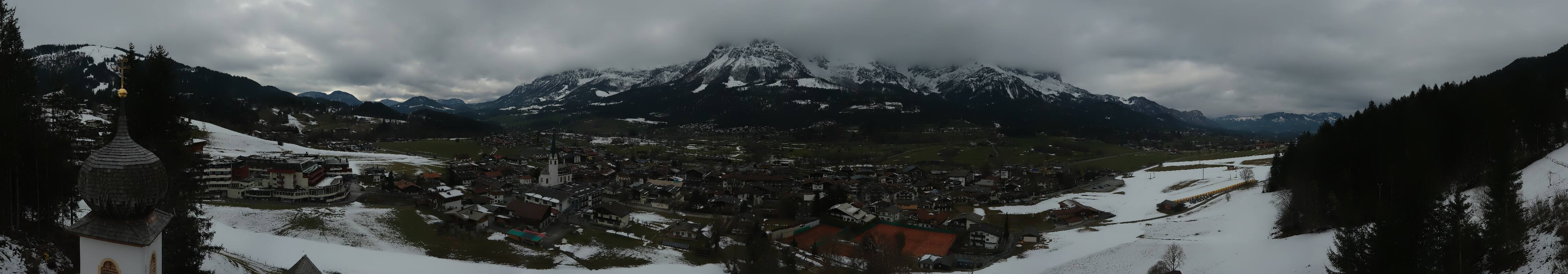 Archiv Foto Webcam Ellmau, Wilder Kaiser