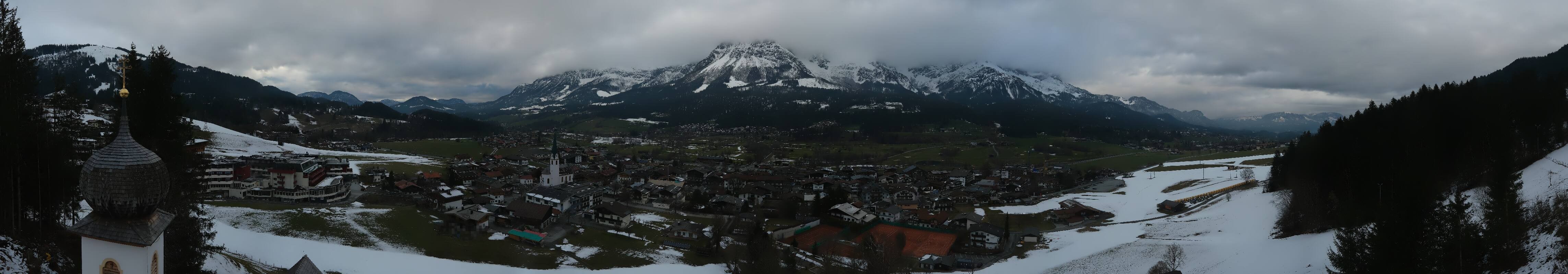 Archiv Foto Webcam Ellmau, Wilder Kaiser