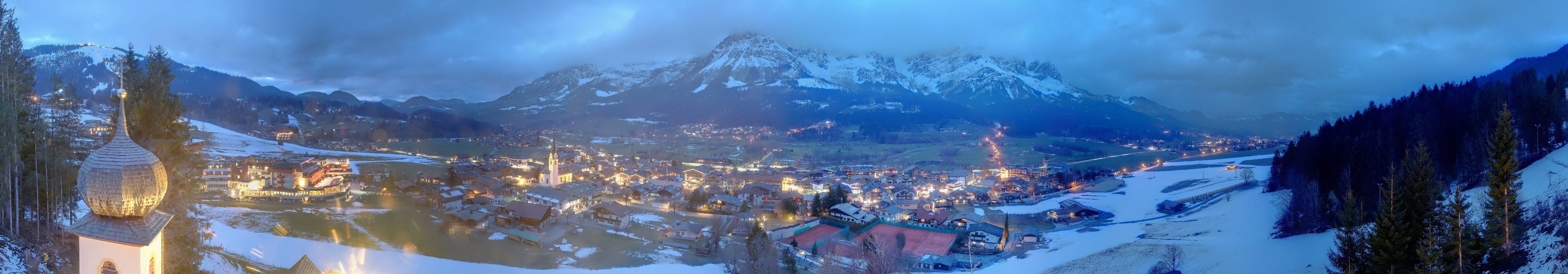 Archiv Foto Webcam Ellmau, Wilder Kaiser