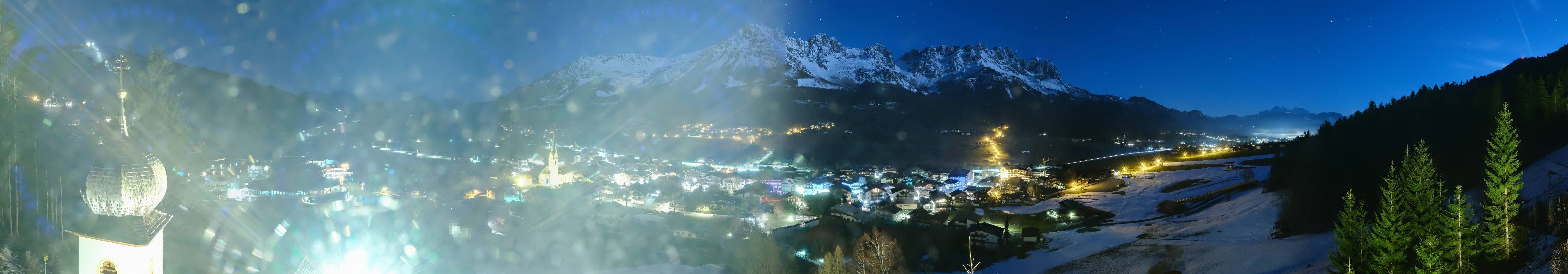 Archiv Foto Webcam Ellmau, Wilder Kaiser