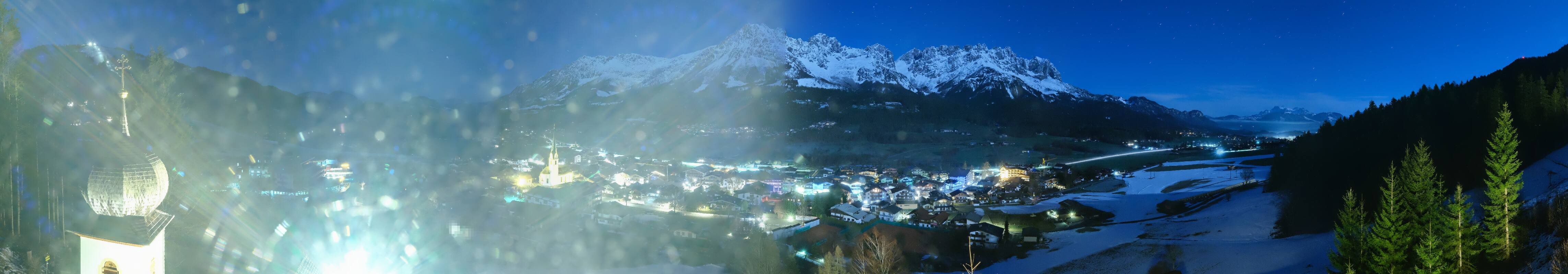 Archiv Foto Webcam Ellmau, Wilder Kaiser