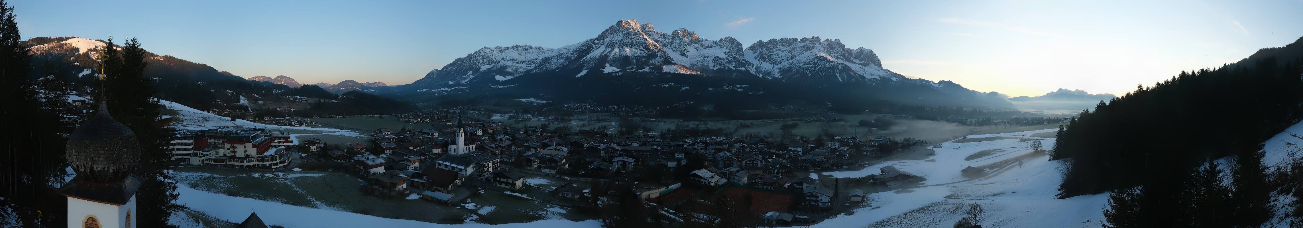 Archiv Foto Webcam Ellmau, Wilder Kaiser