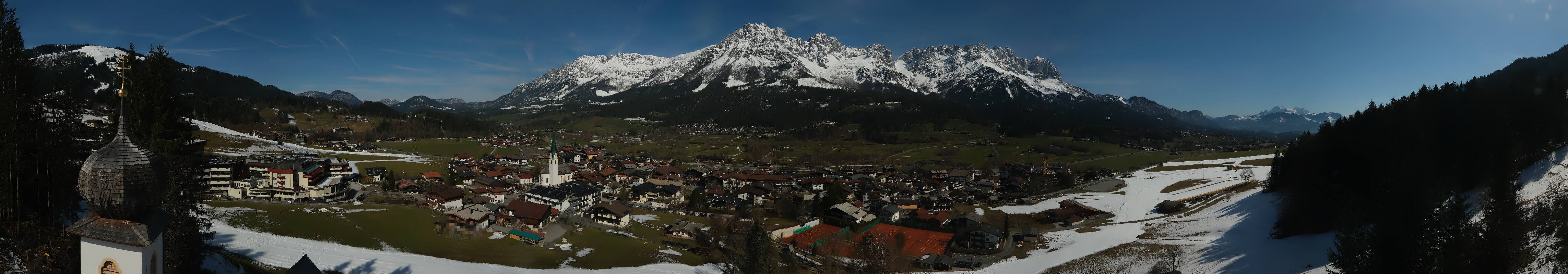 Archiv Foto Webcam Ellmau, Wilder Kaiser
