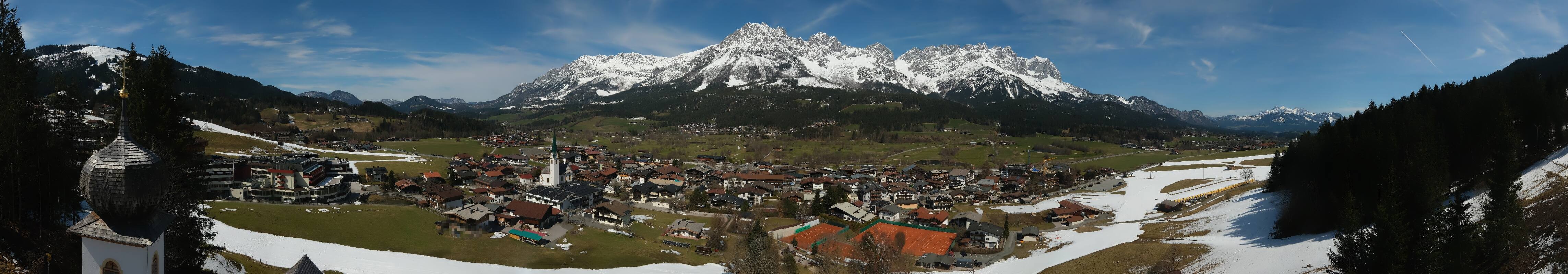 Archiv Foto Webcam Ellmau, Wilder Kaiser