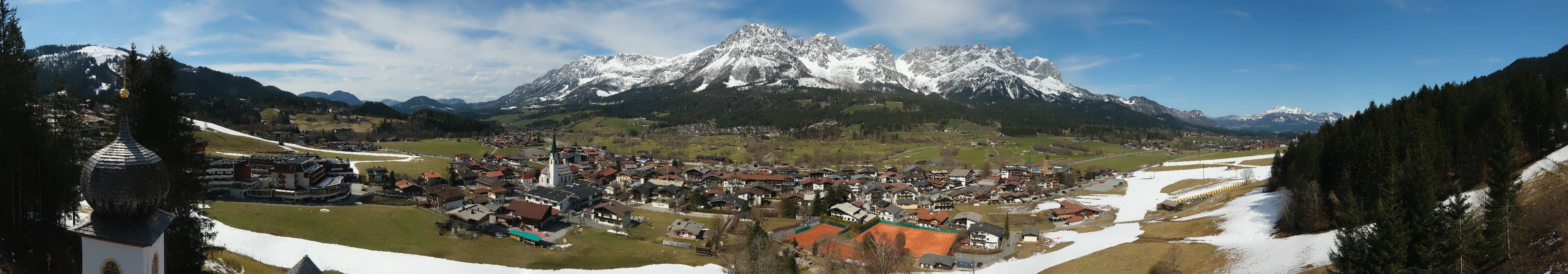 Archiv Foto Webcam Ellmau, Wilder Kaiser