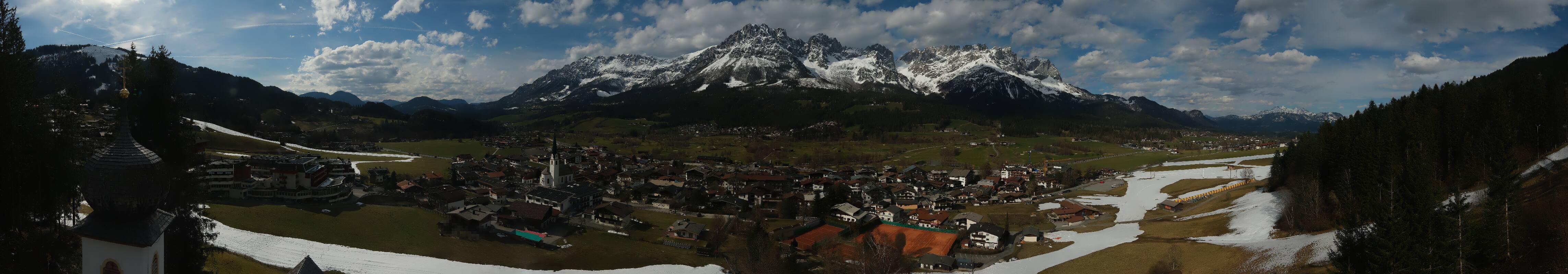 Archiv Foto Webcam Ellmau, Wilder Kaiser