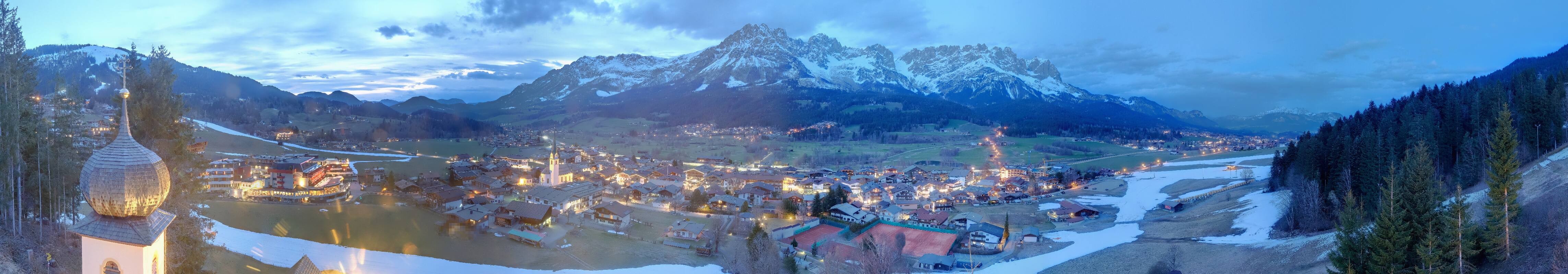 Archiv Foto Webcam Ellmau, Wilder Kaiser