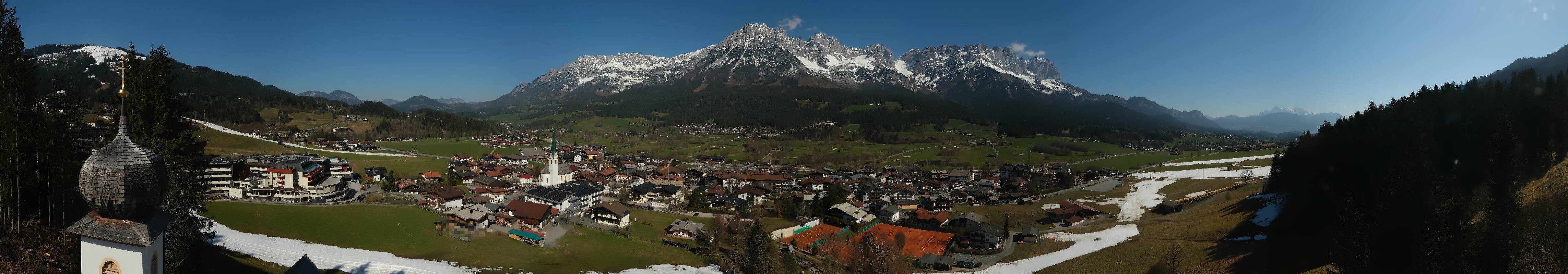 Archiv Foto Webcam Ellmau, Wilder Kaiser