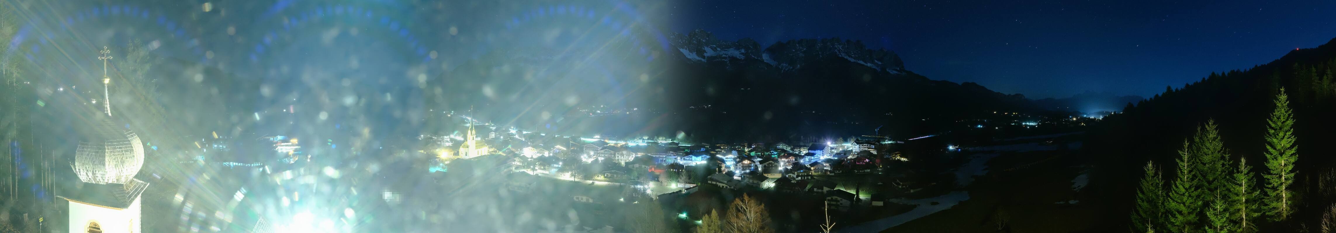 Archiv Foto Webcam Ellmau, Wilder Kaiser