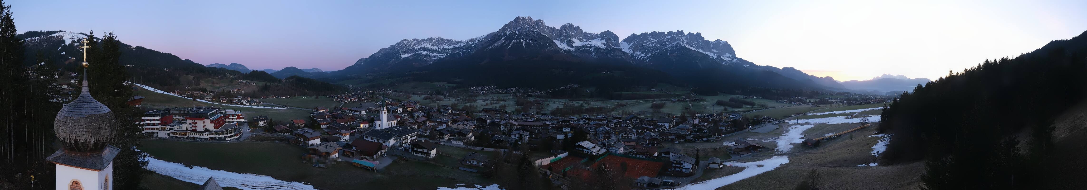 Archiv Foto Webcam Ellmau, Wilder Kaiser