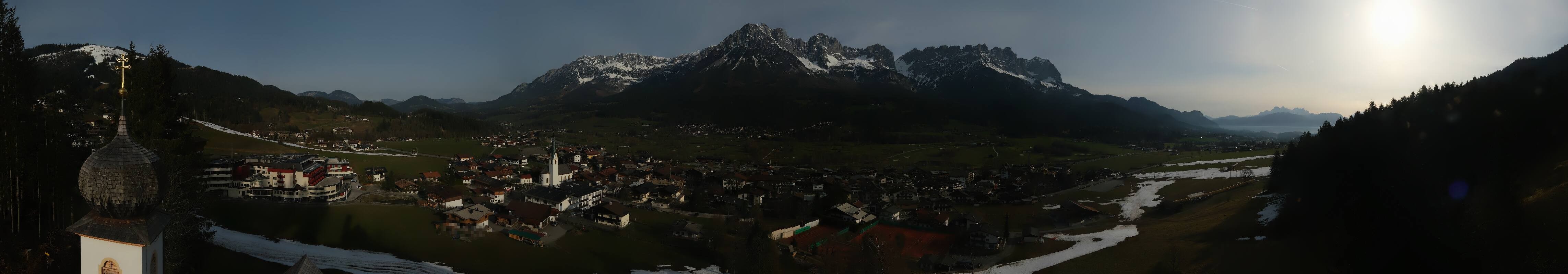 Archiv Foto Webcam Ellmau, Wilder Kaiser