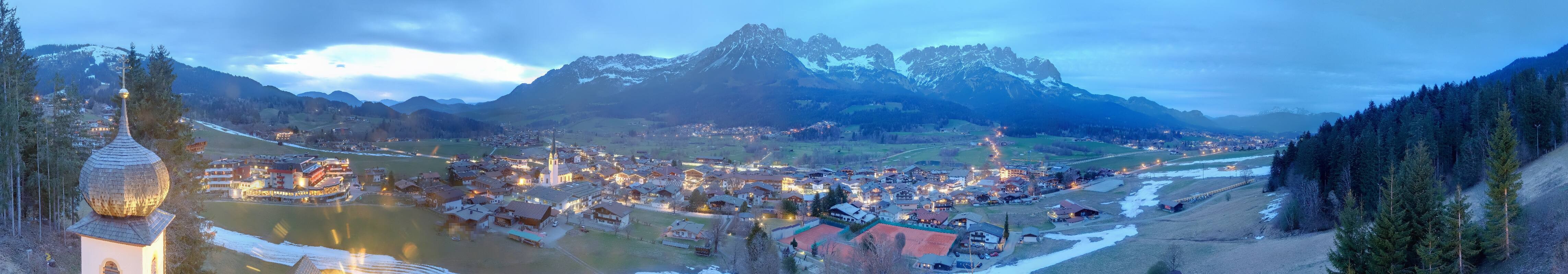 Archiv Foto Webcam Ellmau, Wilder Kaiser