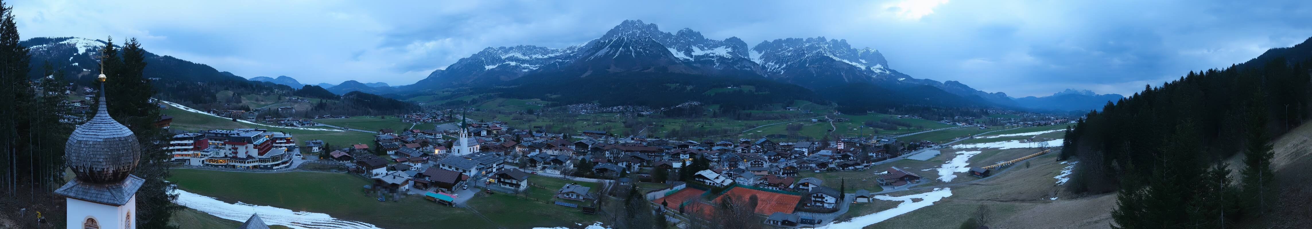 Archiv Foto Webcam Ellmau, Wilder Kaiser