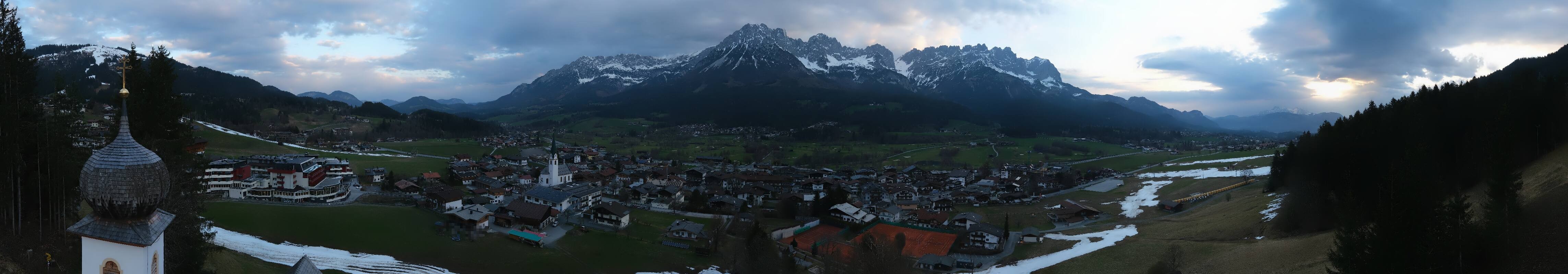 Archiv Foto Webcam Ellmau, Wilder Kaiser