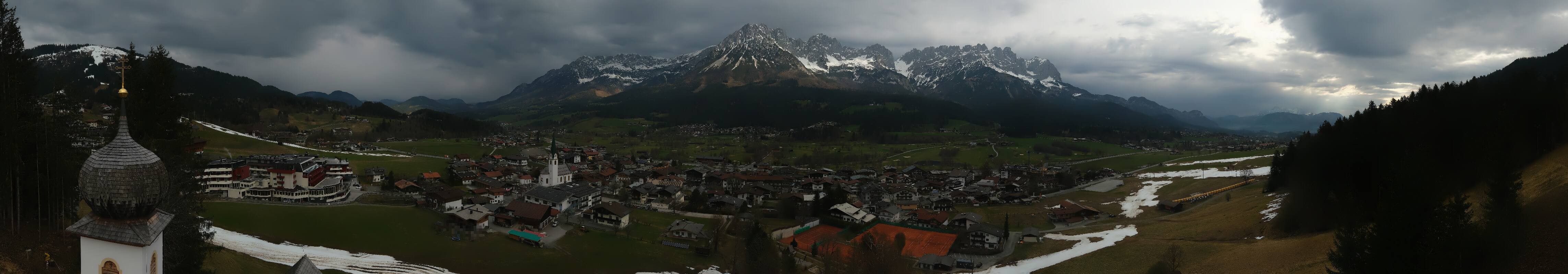 Archiv Foto Webcam Ellmau, Wilder Kaiser