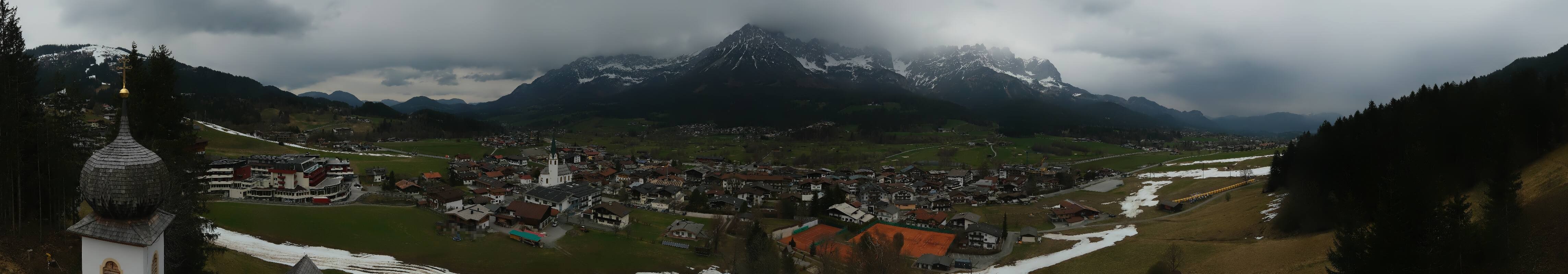 Archiv Foto Webcam Ellmau, Wilder Kaiser