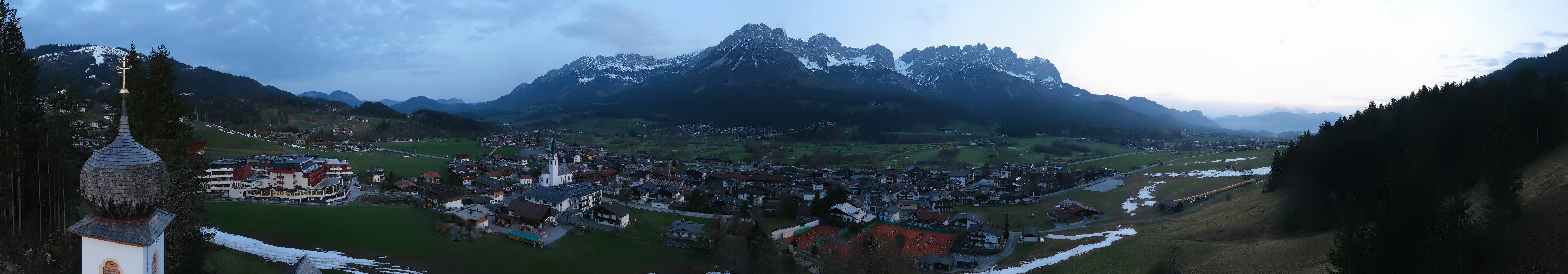 Archiv Foto Webcam Ellmau, Wilder Kaiser