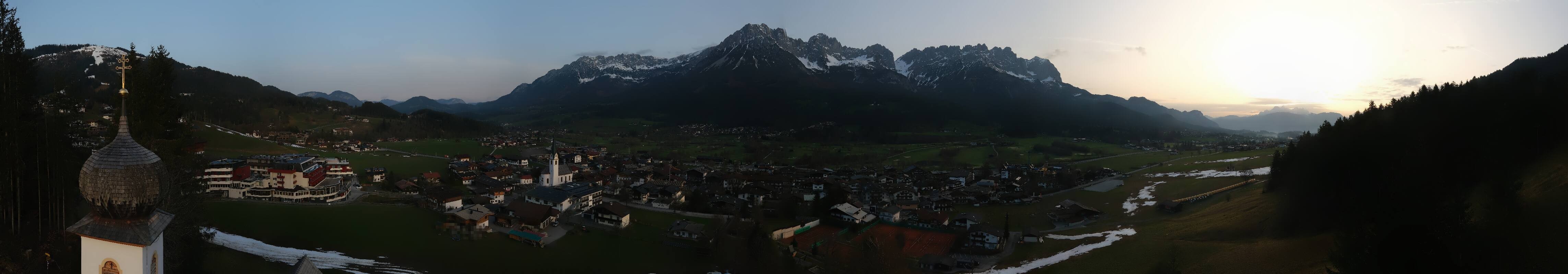 Archiv Foto Webcam Ellmau, Wilder Kaiser