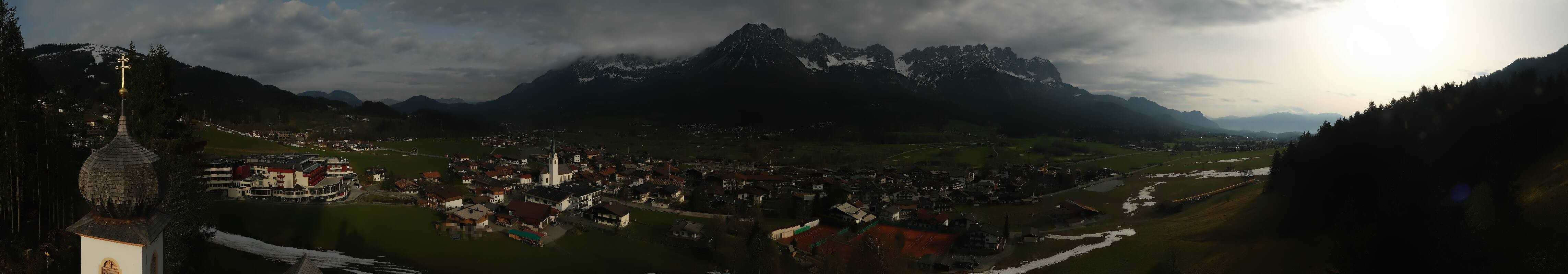 Archiv Foto Webcam Ellmau, Wilder Kaiser