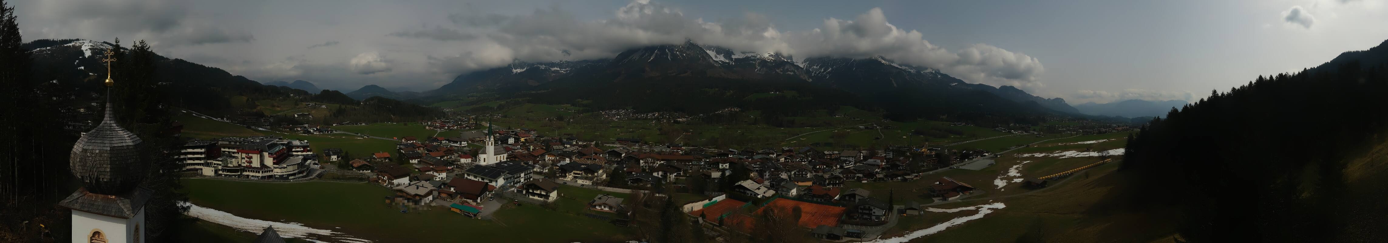 Archiv Foto Webcam Ellmau, Wilder Kaiser