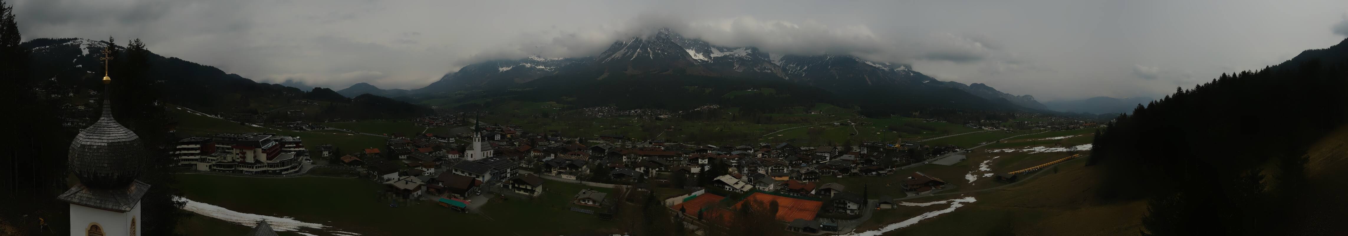 Archiv Foto Webcam Ellmau, Wilder Kaiser