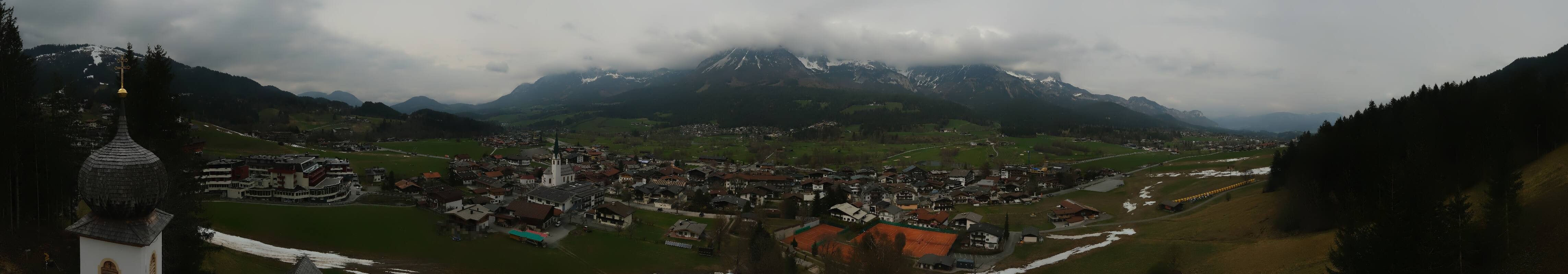 Archiv Foto Webcam Ellmau, Wilder Kaiser