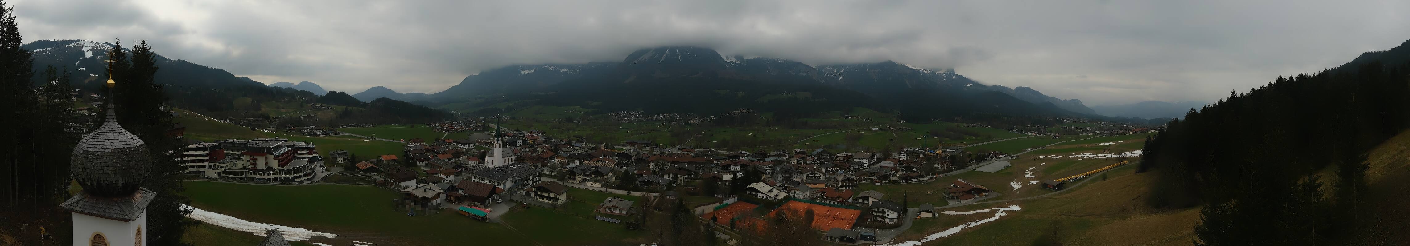 Archiv Foto Webcam Ellmau, Wilder Kaiser