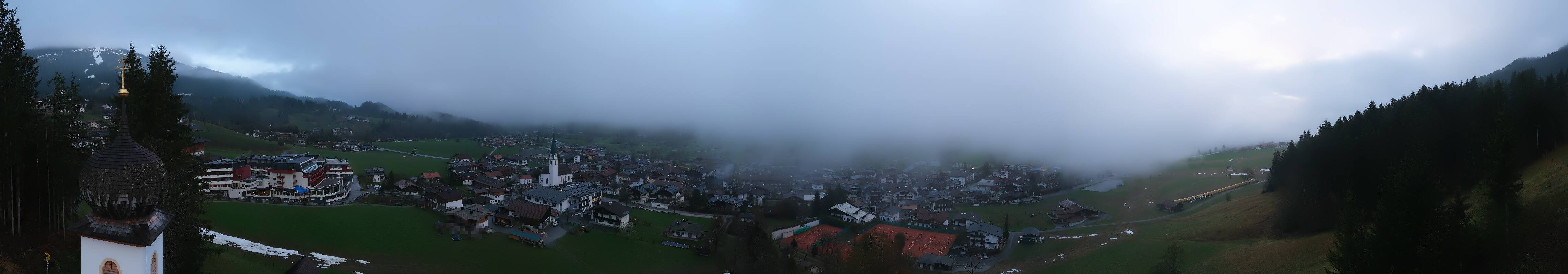 Archived image Webcam Ellmau, mountain range Wilder Kaiser