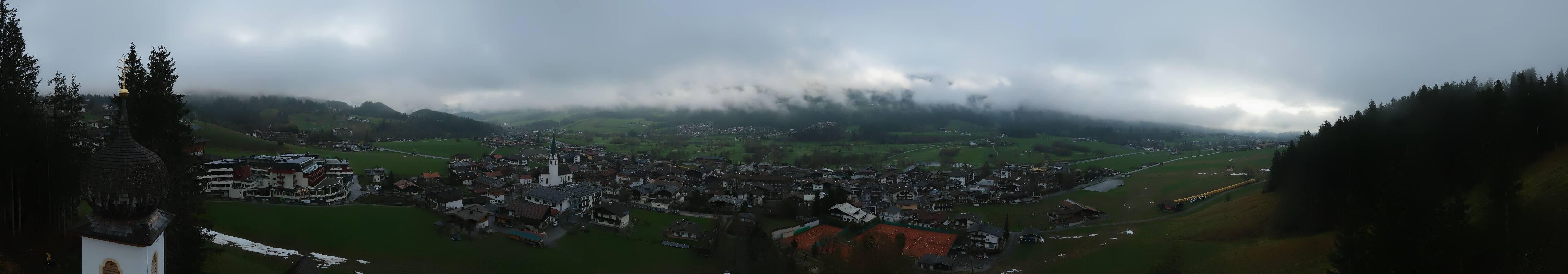 Archived image Webcam Ellmau, mountain range Wilder Kaiser