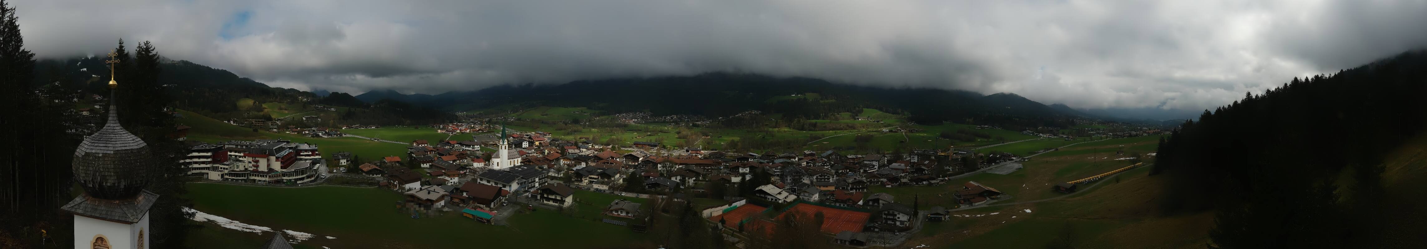 Archived image Webcam Ellmau, mountain range Wilder Kaiser