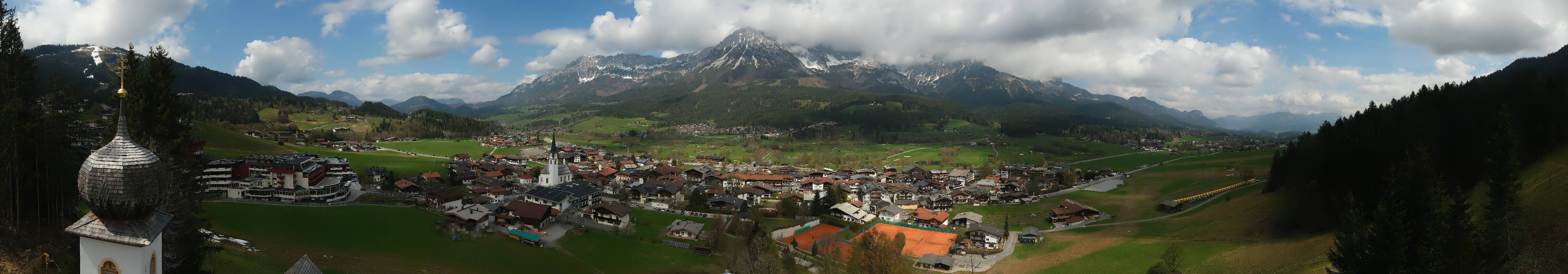 Archiv Foto Webcam Ellmau, Wilder Kaiser