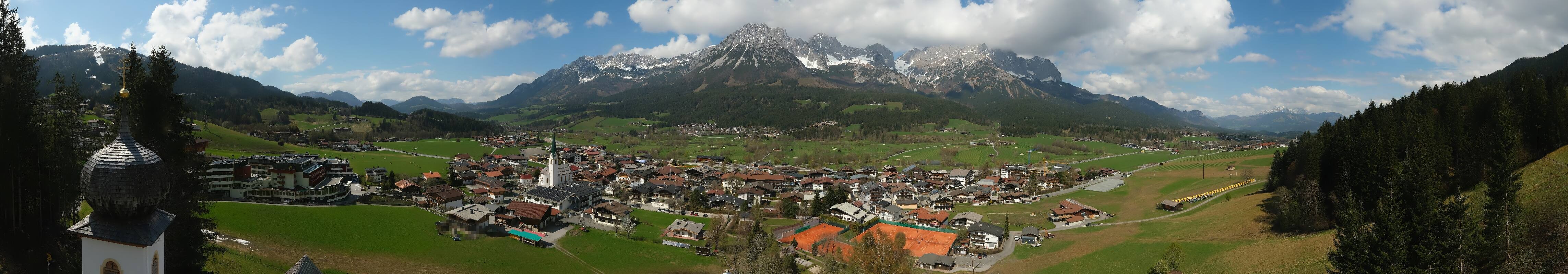 Archiv Foto Webcam Ellmau, Wilder Kaiser