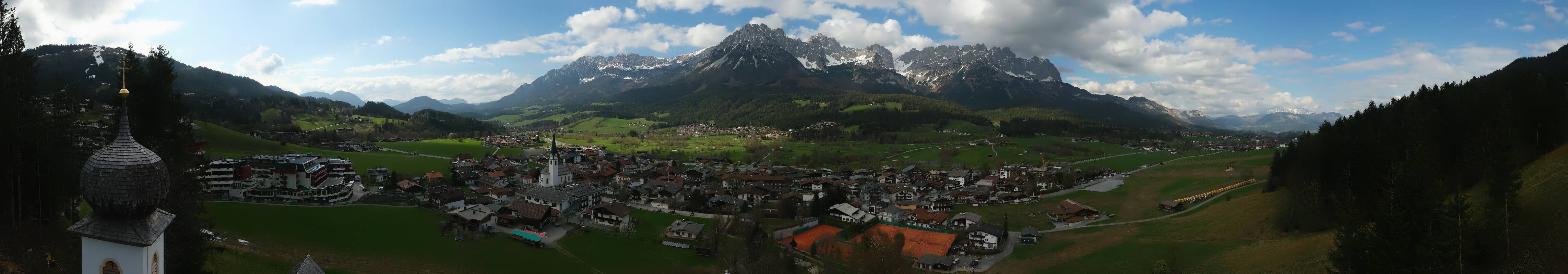 Archiv Foto Webcam Ellmau, Wilder Kaiser