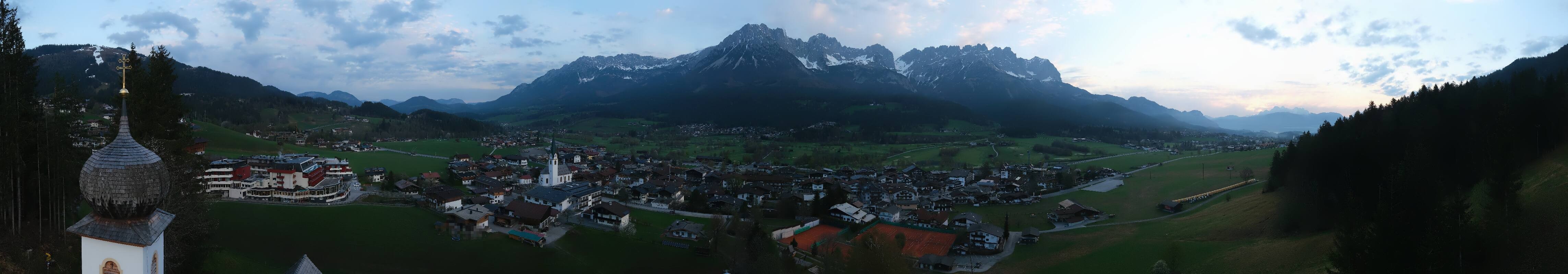 Archiv Foto Webcam Ellmau, Wilder Kaiser