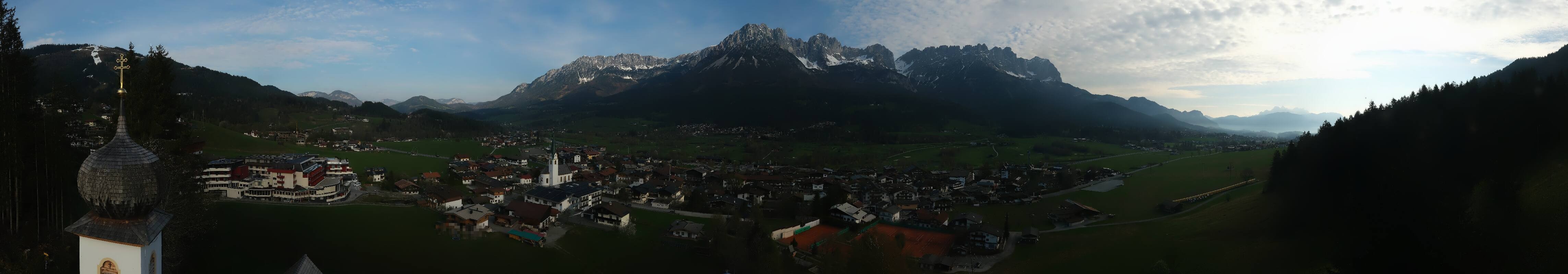 Archiv Foto Webcam Ellmau, Wilder Kaiser