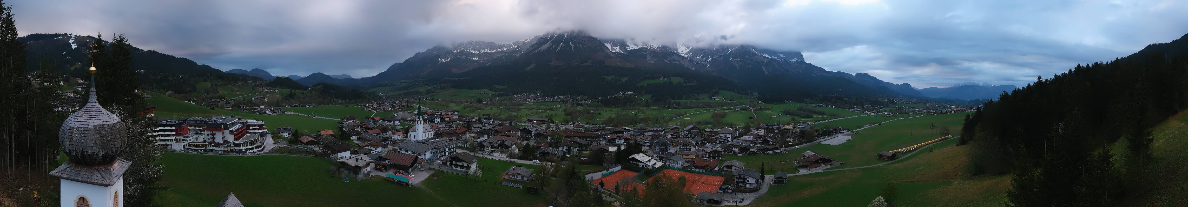 Archiv Foto Webcam Ellmau, Wilder Kaiser