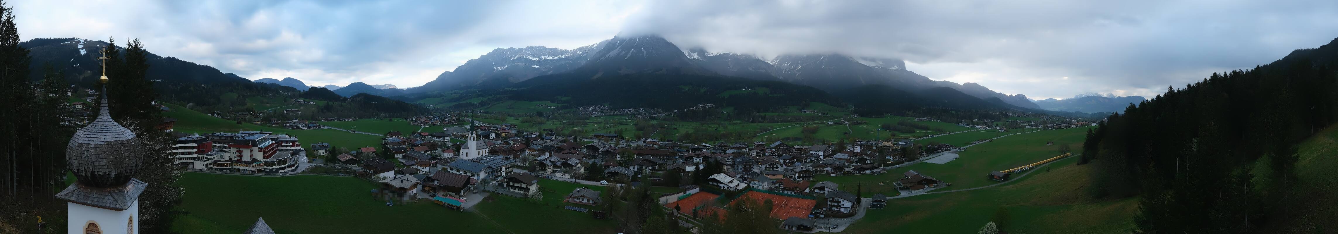 Archiv Foto Webcam Ellmau, Wilder Kaiser