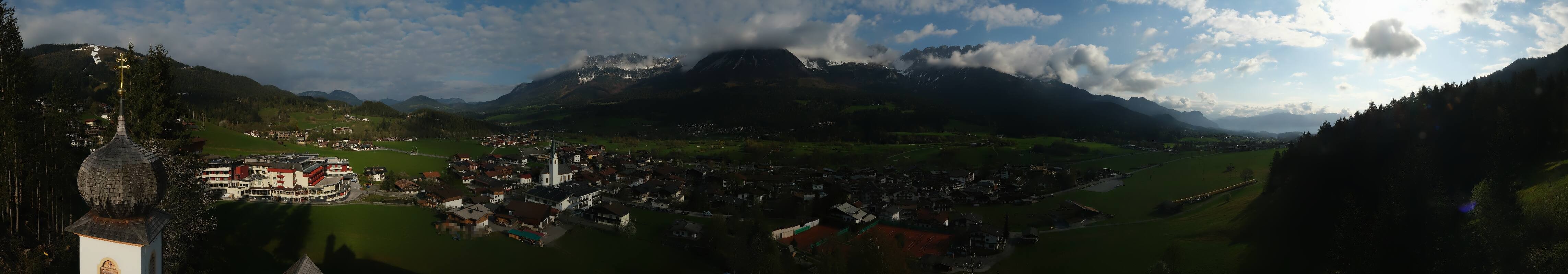 Archiv Foto Webcam Ellmau, Wilder Kaiser