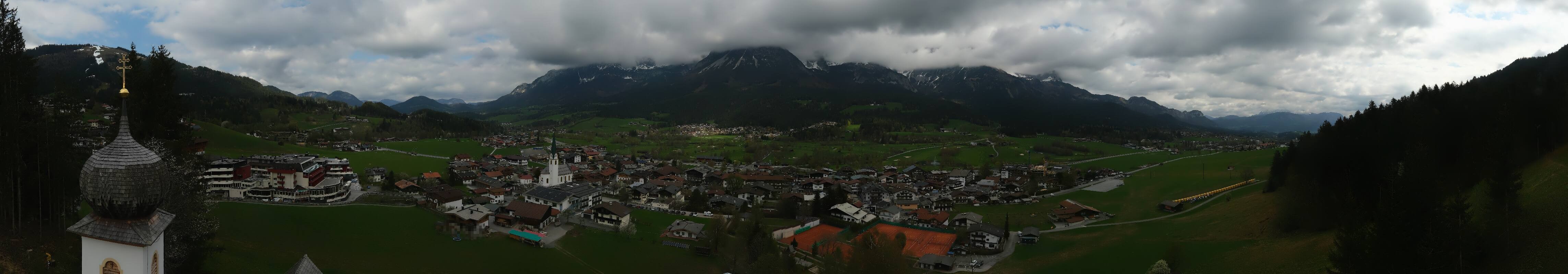 Archiv Foto Webcam Ellmau, Wilder Kaiser