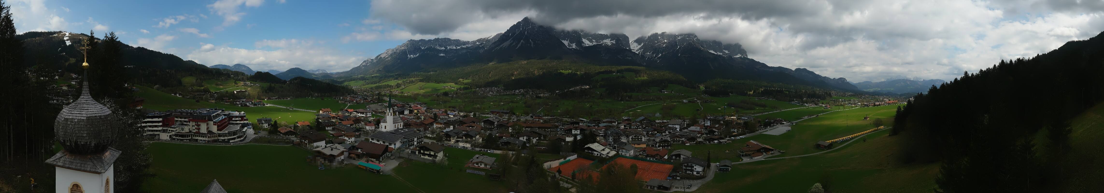 Archiv Foto Webcam Ellmau, Wilder Kaiser