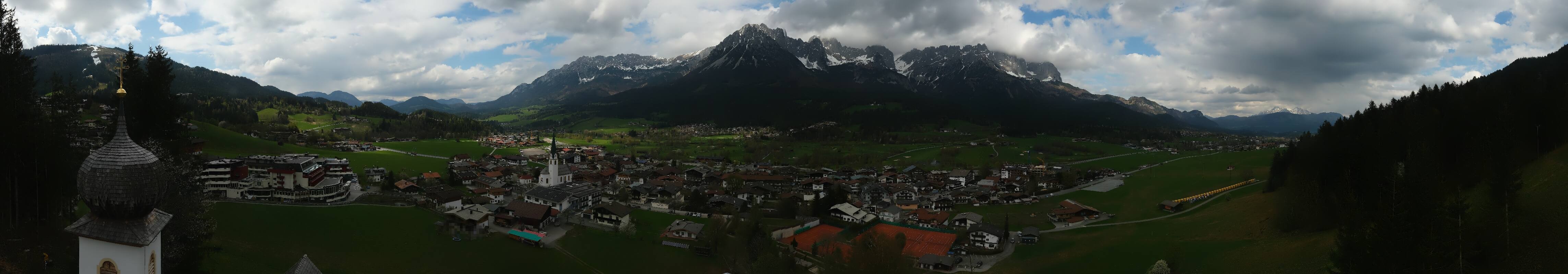 Archiv Foto Webcam Ellmau, Wilder Kaiser