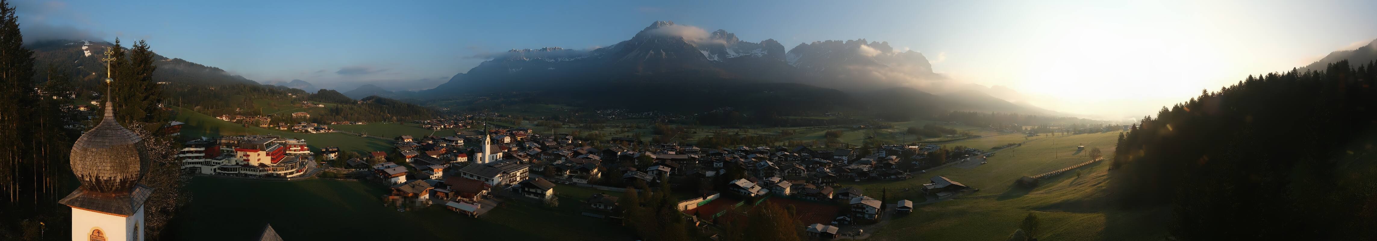 Archiv Foto Webcam Ellmau, Wilder Kaiser