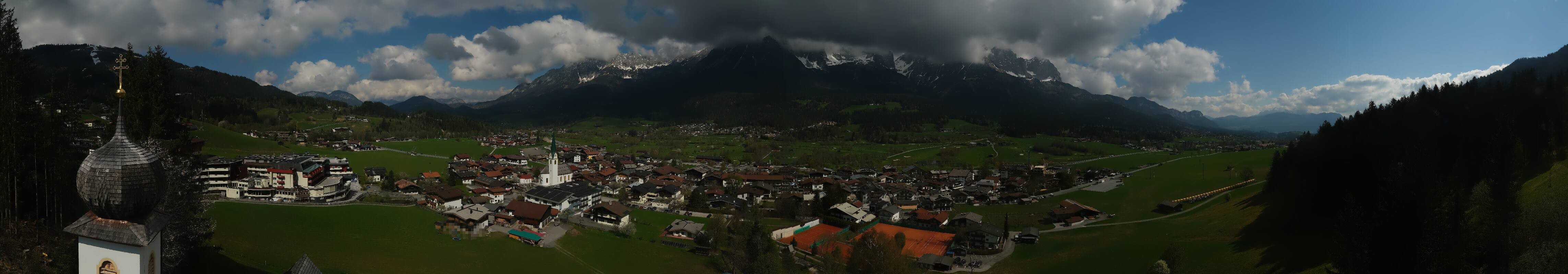 Archiv Foto Webcam Ellmau, Wilder Kaiser