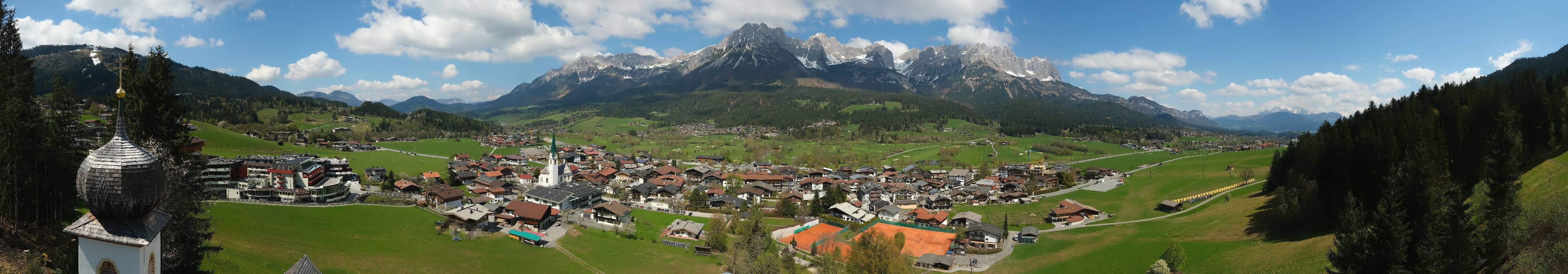 Archiv Foto Webcam Ellmau, Wilder Kaiser