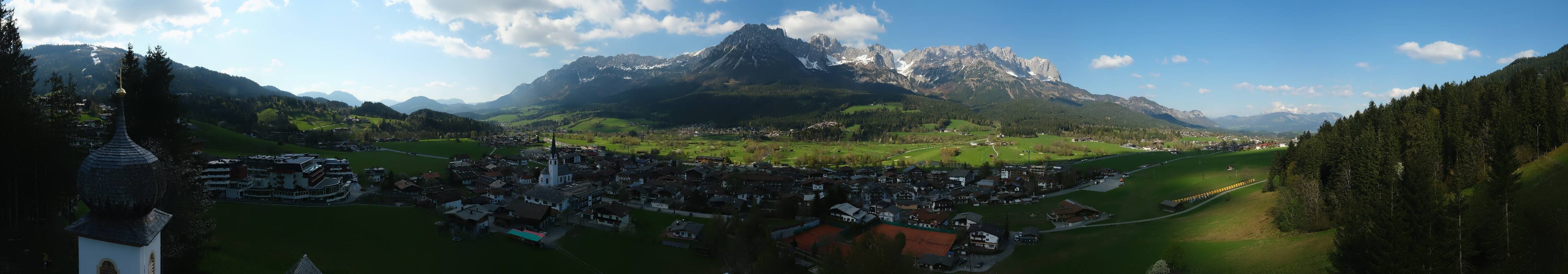 Archiv Foto Webcam Ellmau, Wilder Kaiser