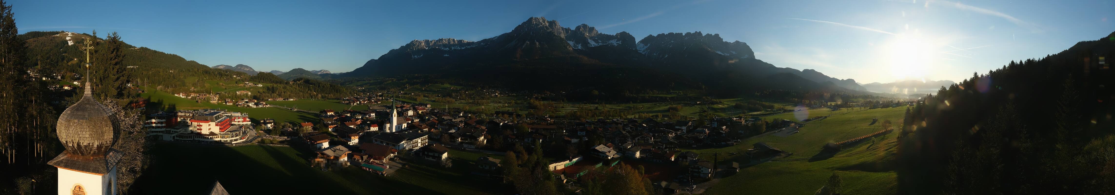 Archiv Foto Webcam Ellmau, Wilder Kaiser