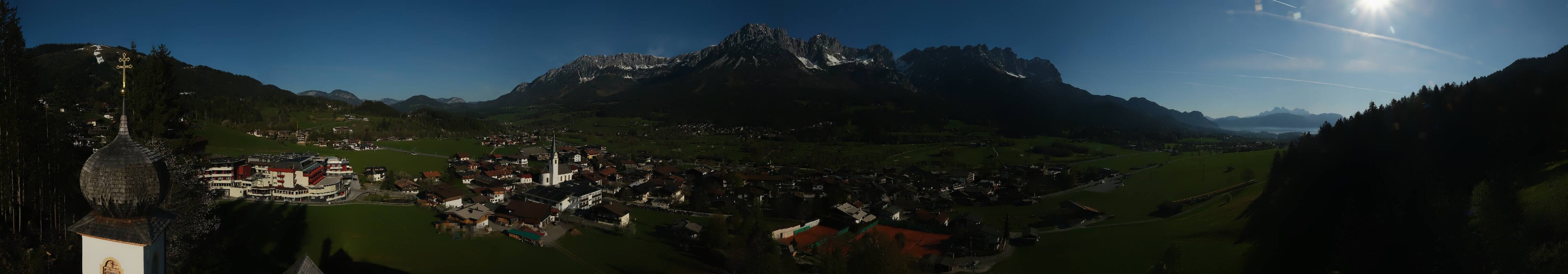 Archiv Foto Webcam Ellmau, Wilder Kaiser