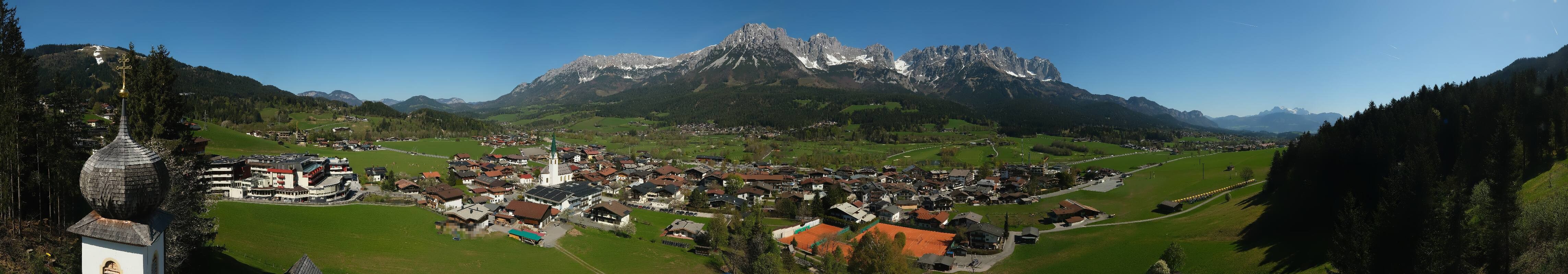 Archiv Foto Webcam Ellmau, Wilder Kaiser