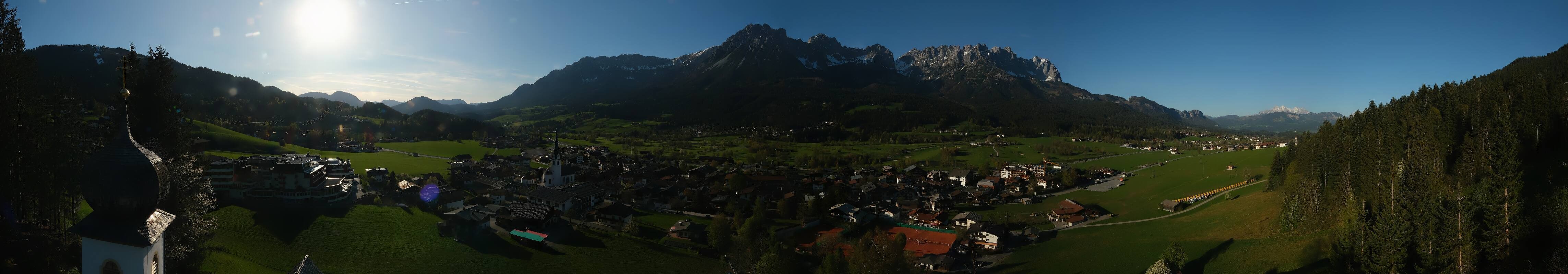 Archiv Foto Webcam Ellmau, Wilder Kaiser